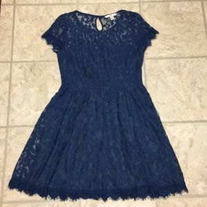 Lace Overlay Lauren Conrad Dress